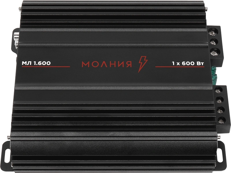 Автомобильный 1-канальный усилитель (сабвуферный моноблок) УРАЛ МОЛНИЯ МЛ 1.600