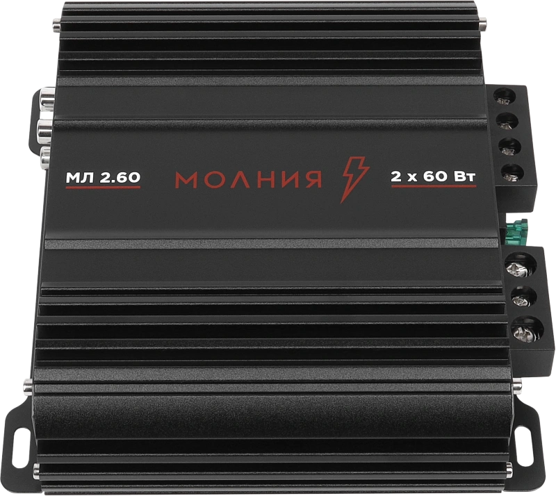 Автомобильный 2-канальный усилитель УРАЛ МОЛНИЯ МЛ 2.60