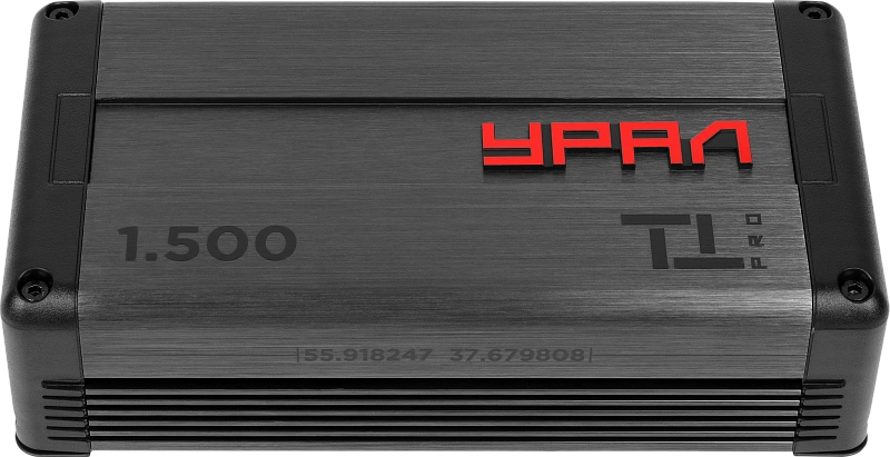 АВТОМОБИЛЬНЫЙ 1-КАНАЛЬНЫЙ УСИЛИТЕЛЬ УРАЛ ТТ PRO 1.500 - 2