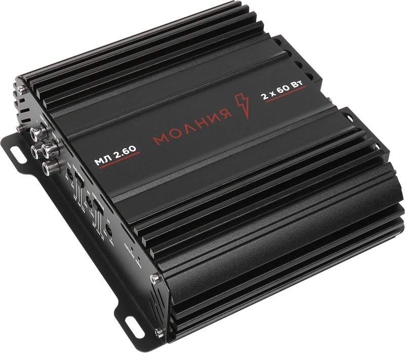 Автомобильный 2-канальный усилитель УРАЛ МОЛНИЯ МЛ 2.60 - 3