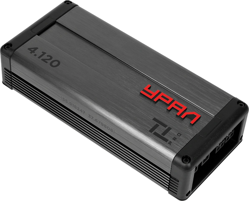 АВТОМОБИЛЬНЫЙ 4-КАНАЛЬНЫЙ УСИЛИТЕЛЬ УРАЛ ТТ PRO 4.120  - 5