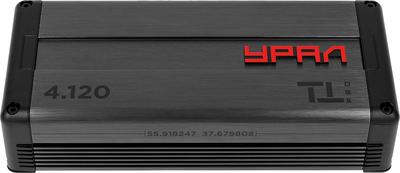 АВТОМОБИЛЬНЫЙ 4-КАНАЛЬНЫЙ УСИЛИТЕЛЬ УРАЛ ТТ PRO 4.120  - 2