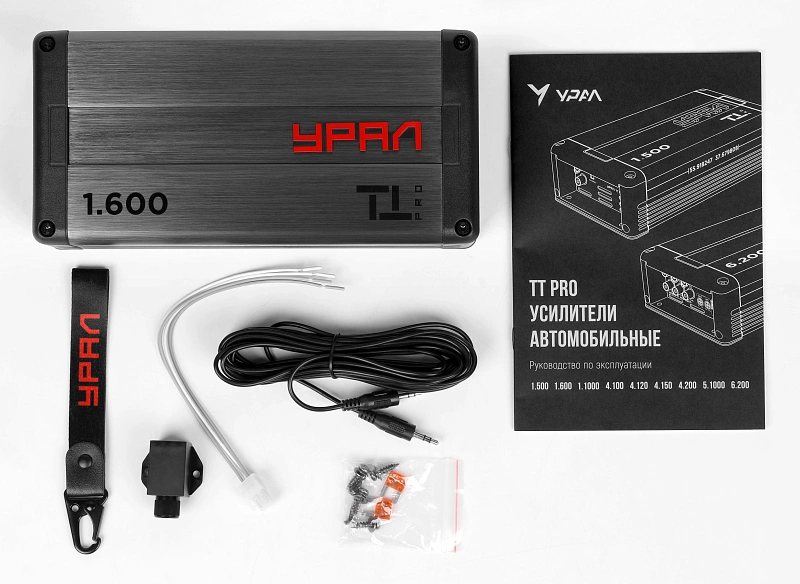 АВТОМОБИЛЬНЫЙ 1-КАНАЛЬНЫЙ УСИЛИТЕЛЬ УРАЛ ТТ PRO 1.600 - 8