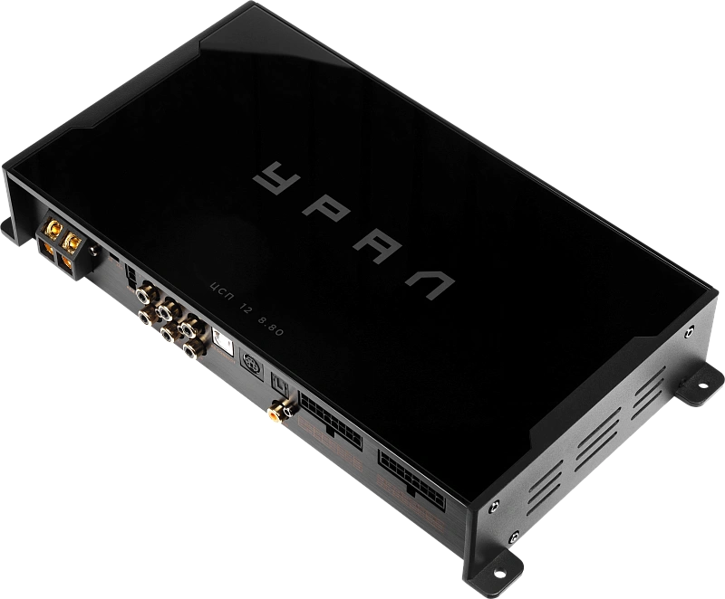 8-канальный усилитель с 12-канальным DSP  Урал ЦСП 12 8.80