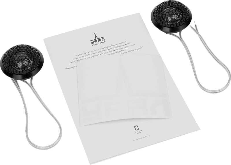 Автомобильная высокочастотная акустическая система УРАЛ WARHEAD AS-W25.2TW - 7