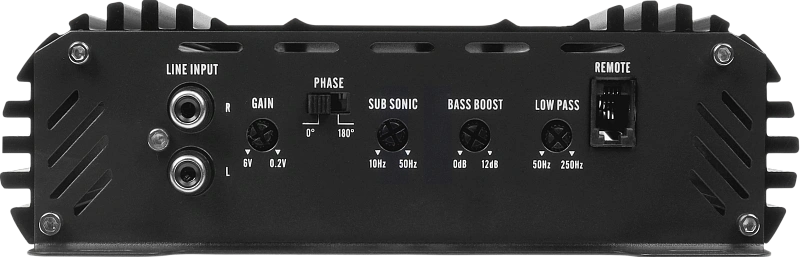 Автомобильный 1-канальный усилитель (сабвуферный моноблок) УРАЛ МОЛНИЯ МЛ 1.600 - 4