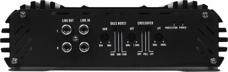 Автомобильный 2-канальный усилитель (сабвуферный моноблок) УРАЛ МОЛНИЯ МЛ 2.120 - 5