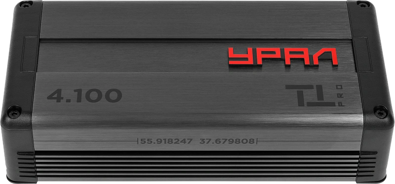 АВТОМОБИЛЬНЫЙ 4-КАНАЛЬНЫЙ УСИЛИТЕЛЬ УРАЛ ТТ PRO 4.100  - 2
