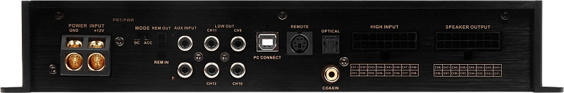 8-канальный усилитель с 12-канальным DSP  Урал ЦСП 12 8.80 - 3