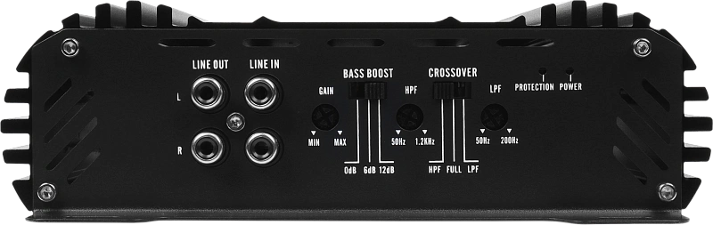 Автомобильный 2-канальный усилитель (сабвуферный моноблок) УРАЛ МОЛНИЯ МЛ 2.100 - 5