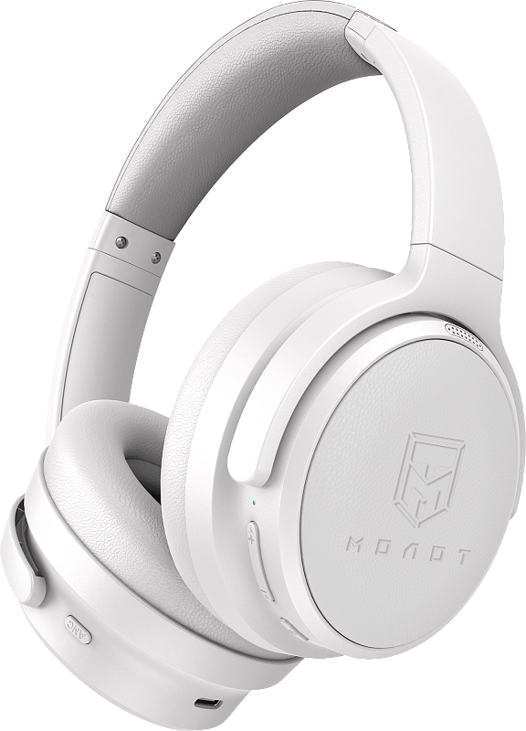 Беспроводные наушники полноразмерные УРАЛ Молот Н130 белые