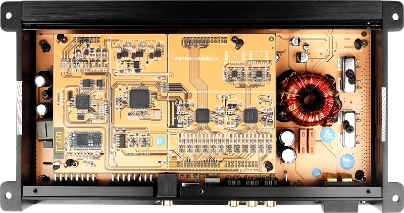 8-канальный усилитель с 12-канальным DSP  Урал ЦСП 12 8.80 - 8